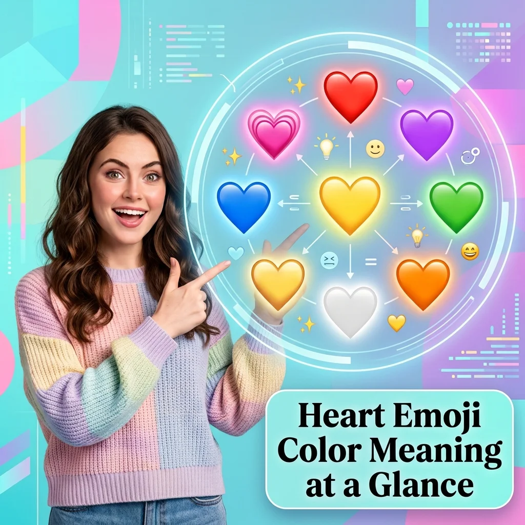 Heart Emoji Color Meaning at a Glance