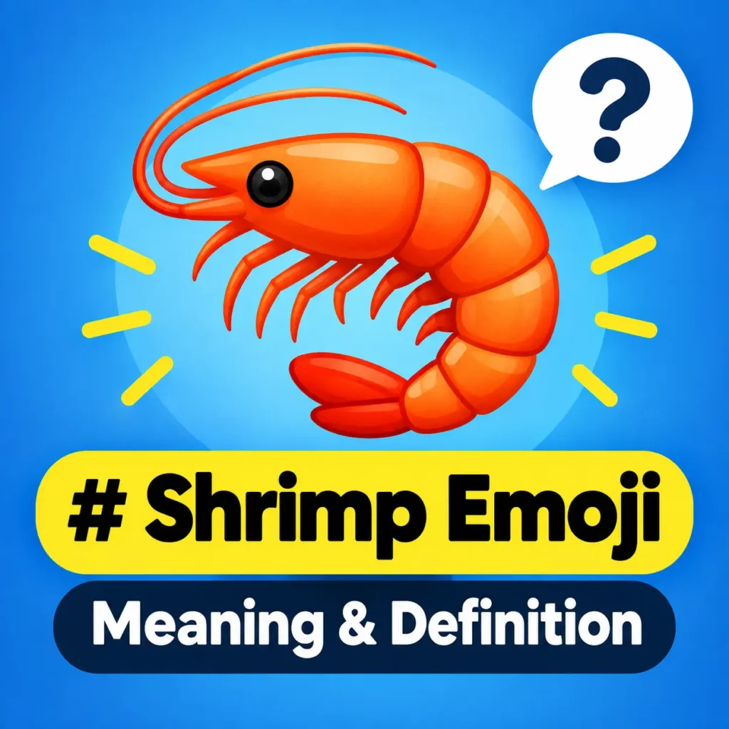 Shrimp Emoji Meaning & Definition