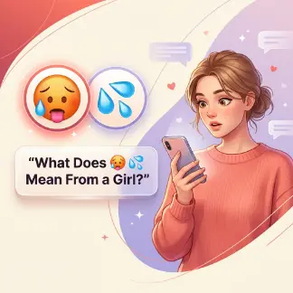 What Does 🥵 💦 Mean From a Girl?