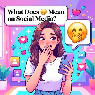 What Does 🤭 Mean on Social Media?