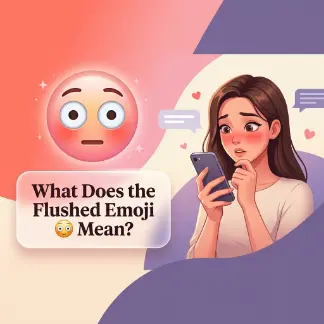 What Does the Flushed Emoji ๐ณ Mean?