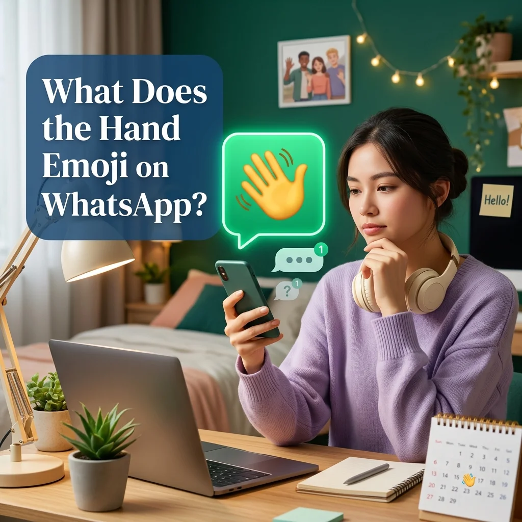 What Does the Hand Emoji Mean on WhatsApp?