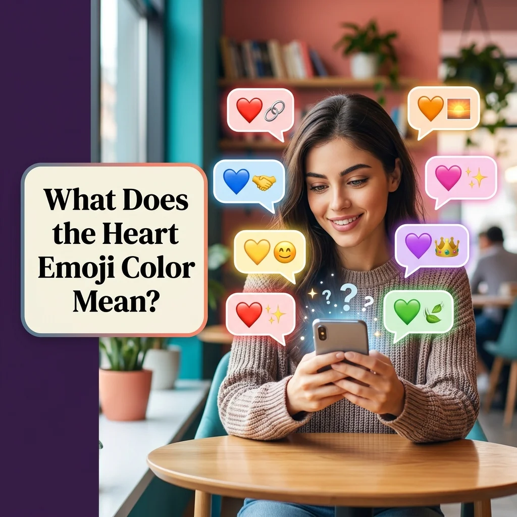 What Does the Heart Emoji Color Mean?