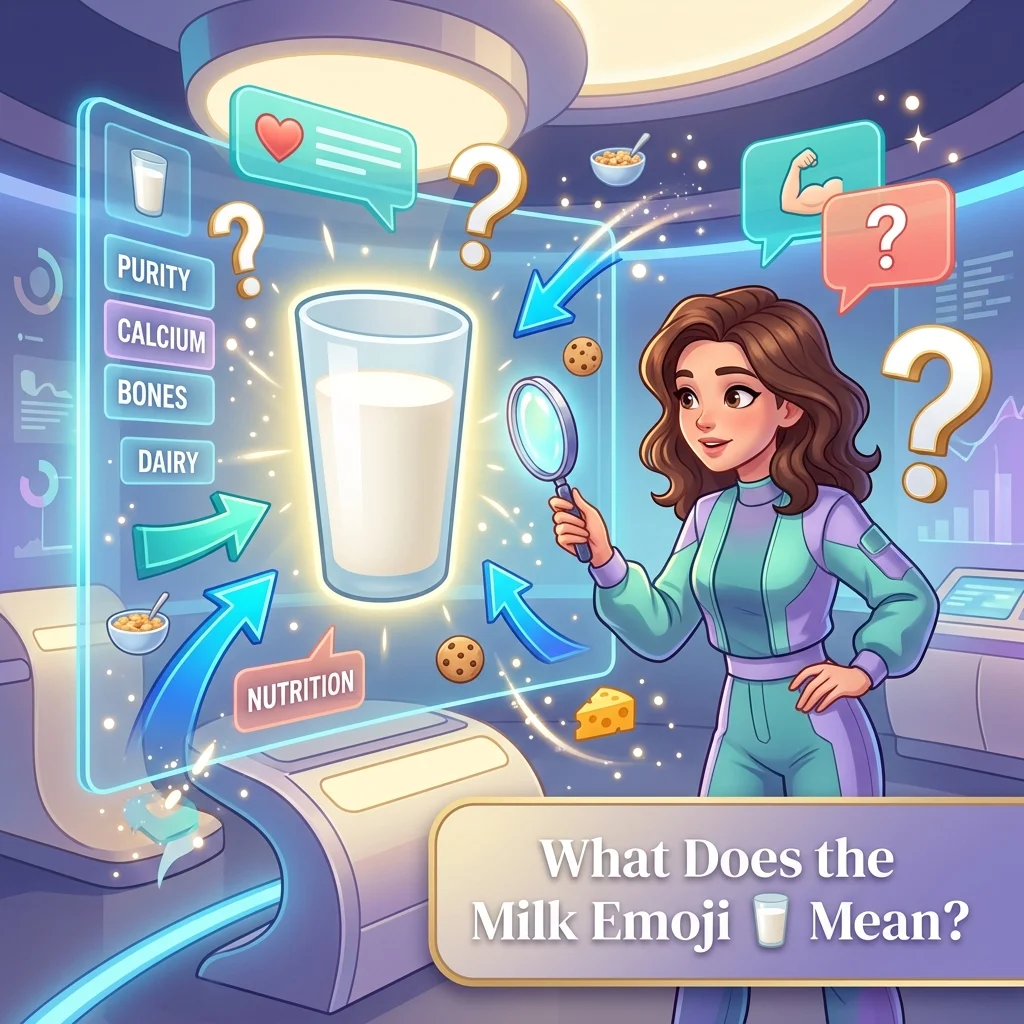 What Does the Milk Emoji π₯ Mean?