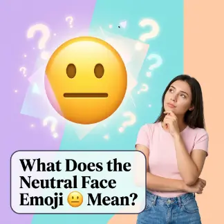 What Does the Neutral Face Emoji 😐 Mean?