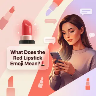 What Does the Red Lipstick Emoji Mean? 💄