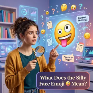 What Does the Silly Face Emoji 🤪 Mean?