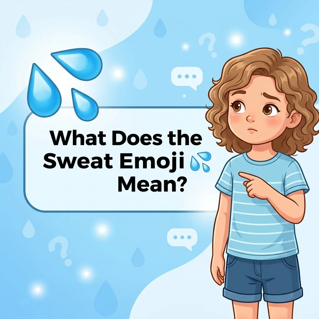 What Does the Sweat Emoji 💦 Mean?