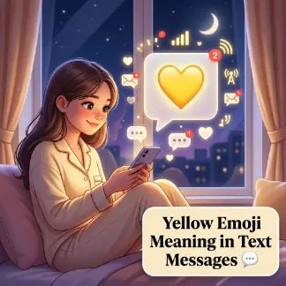 Yellow Emoji Meaning in Text Messages 💬