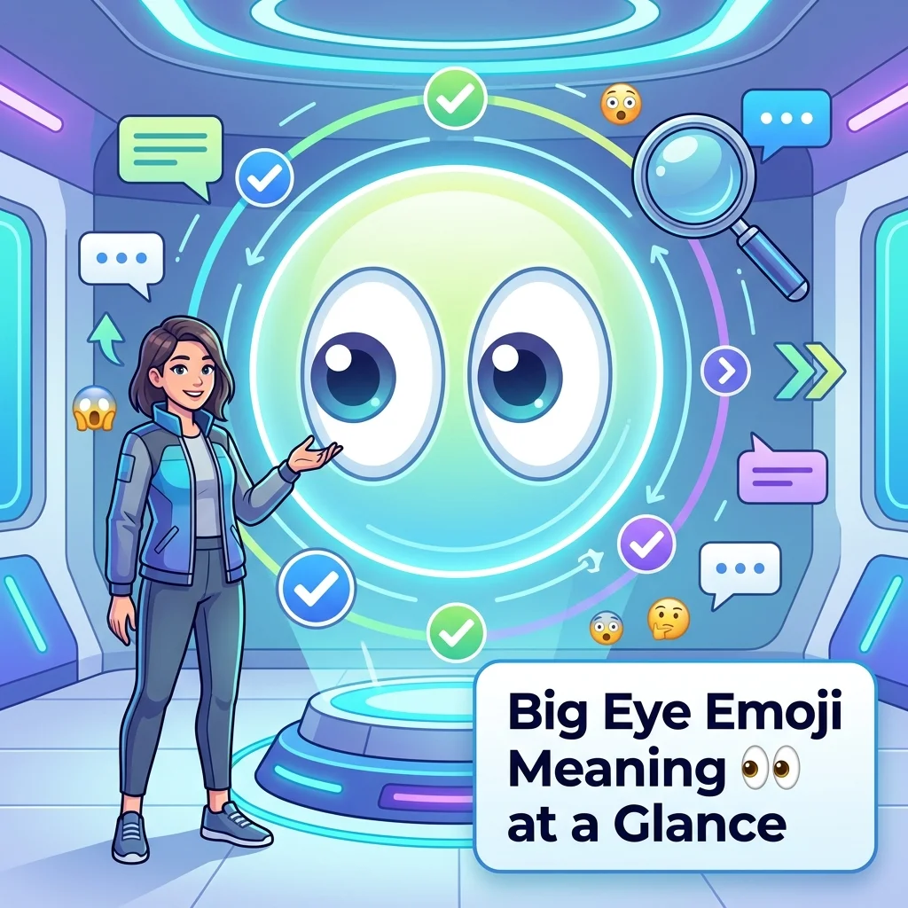 Big Eye Emoji Meaning 👀 at a Glance