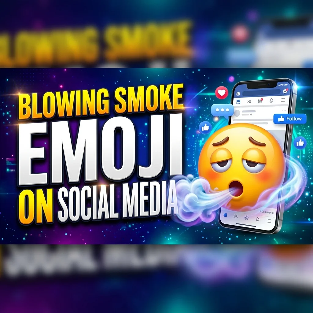 Blowing Smoke Emoji Meaning