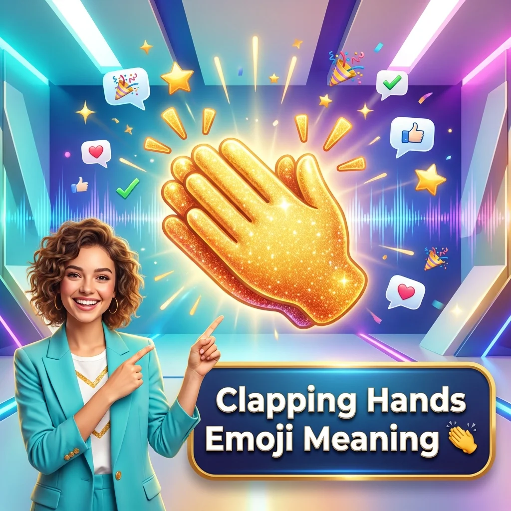 Clapping Hands Emoji Meaning 👏