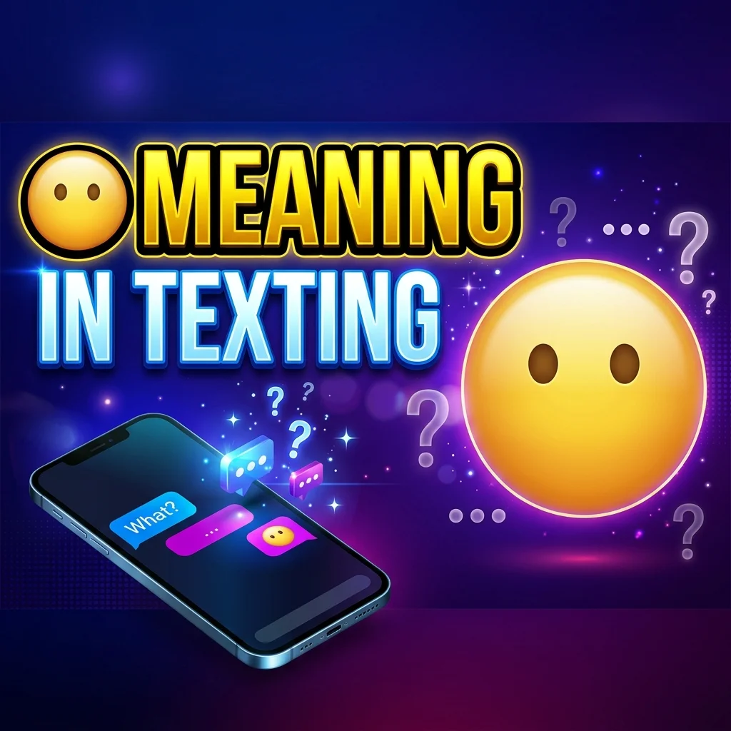 😶 Meaning of This Emoji in Texting