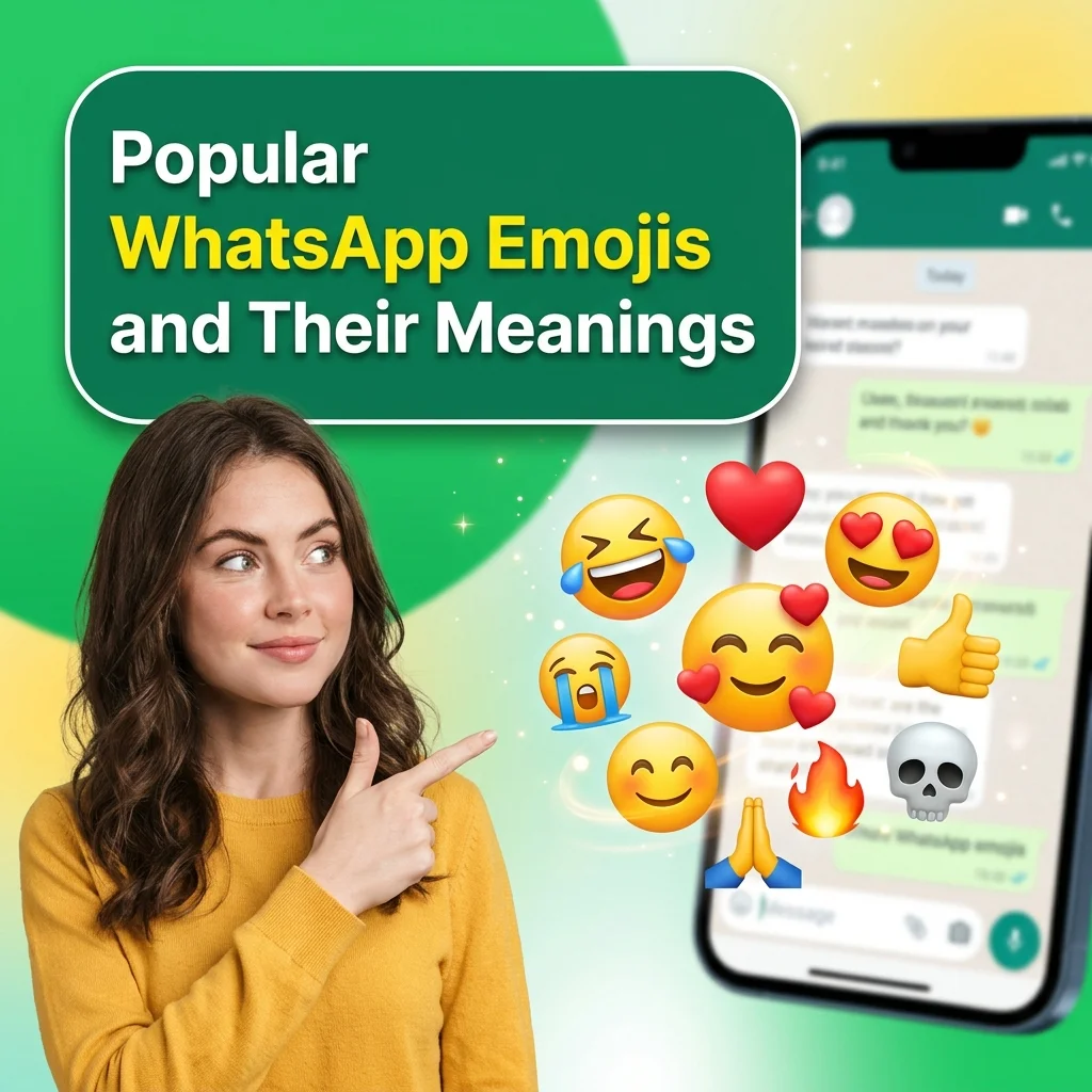 Popular WhatsApp Emojis and Their Meanings