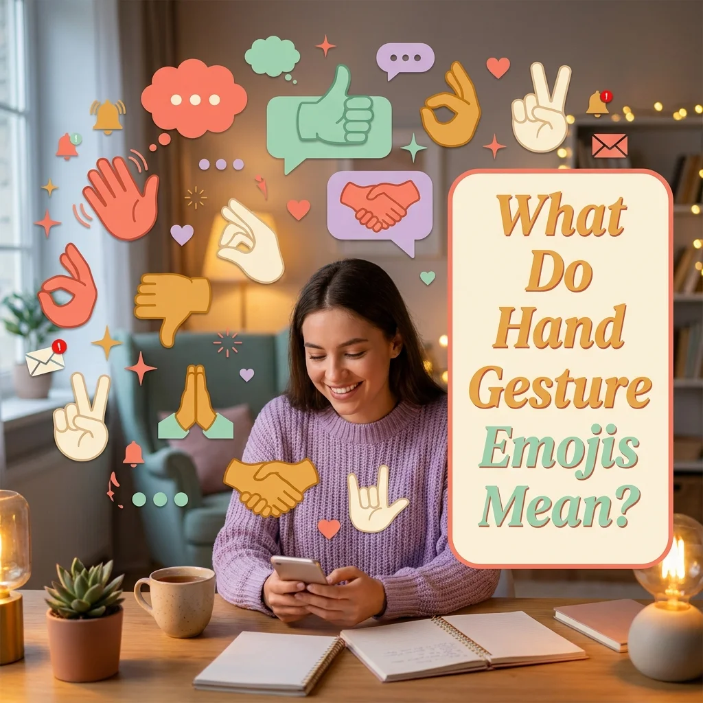 What Do Hand Gesture Emojis Mean?