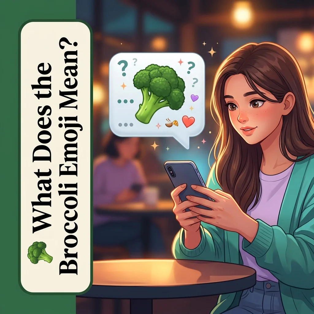 🥦 What Does the Broccoli Emoji Mean?