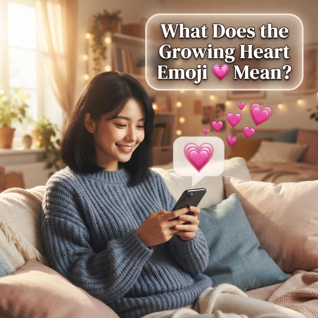 What Does the Growing Heart Emoji 💗 Mean?