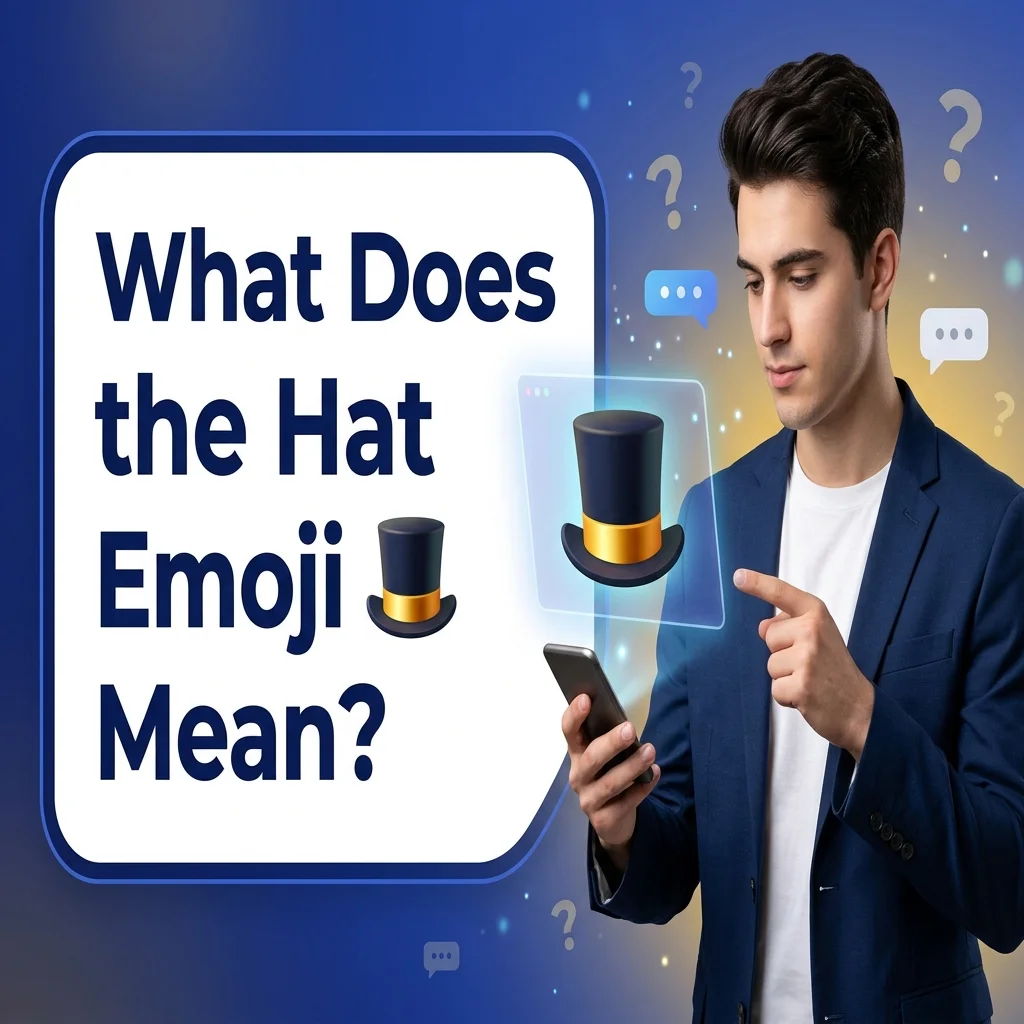 What Does the Hat Emoji 🎩 Mean?