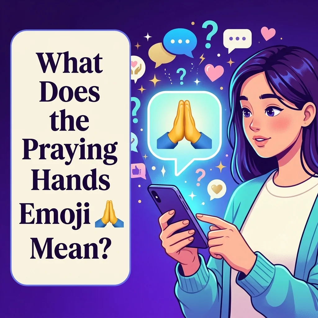 What Does the Praying Hands Emoji 🙏 Mean?