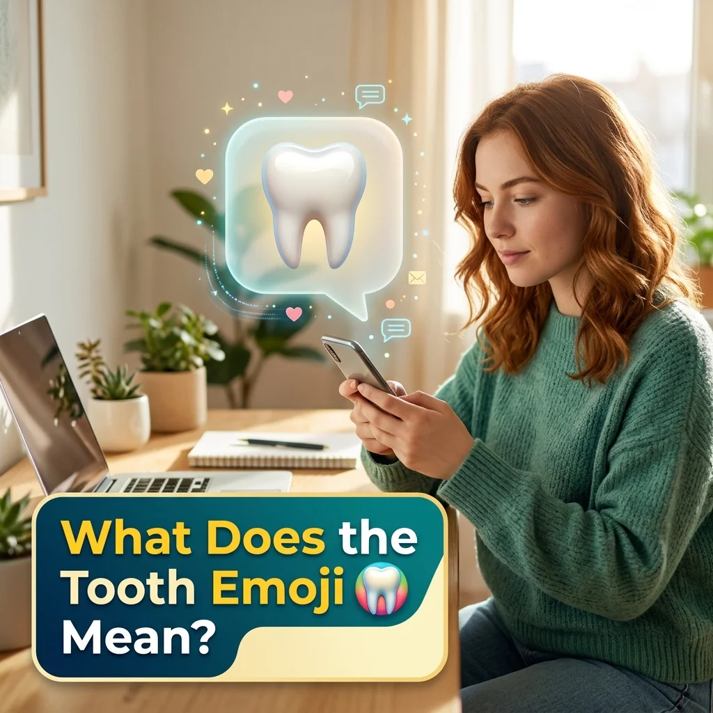 What Does the Tooth Emoji 🦷 Mean?