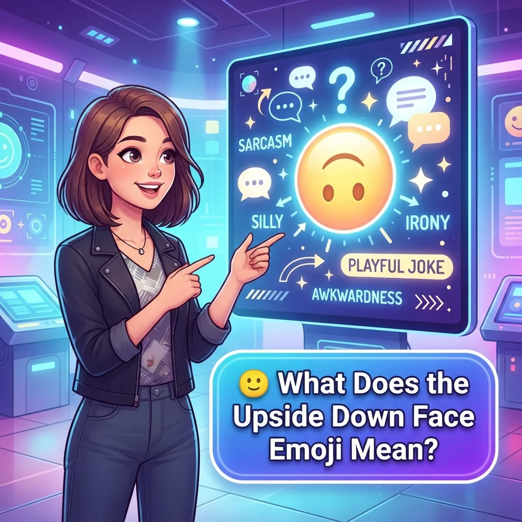 π What Does the Upside Down Face Emoji Mean?