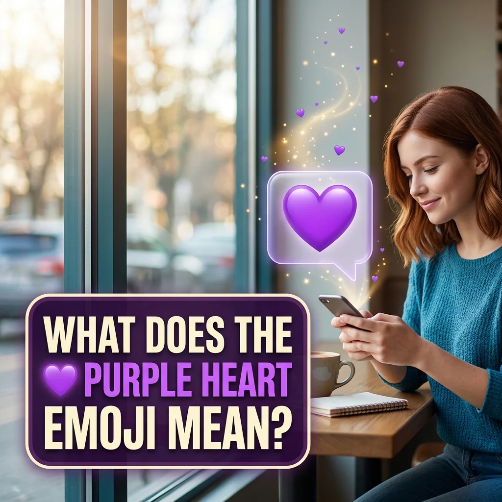 What Does the 💜 Purple Heart Emoji Mean?
