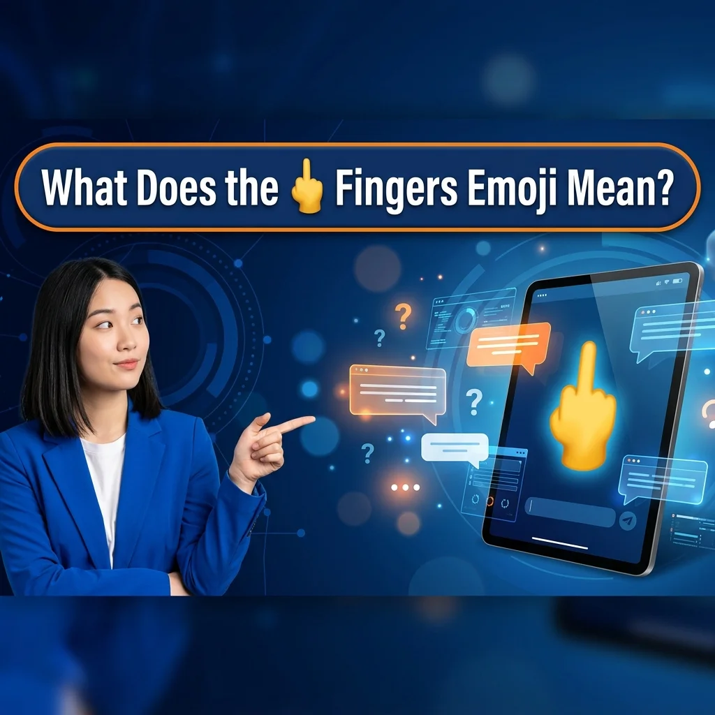 What Does the 🖕 Fingers Emoji Mean?