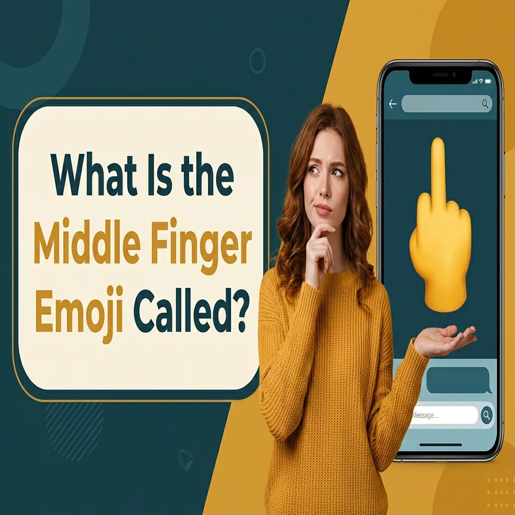 What Is the Middle Finger Emoji Called?