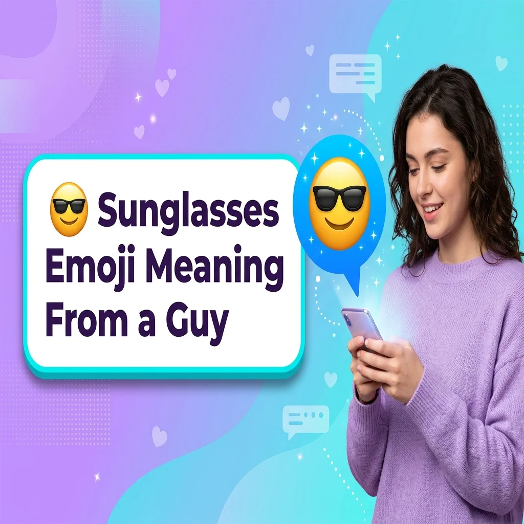 😎 Sunglasses Emoji Meaning From a Guy