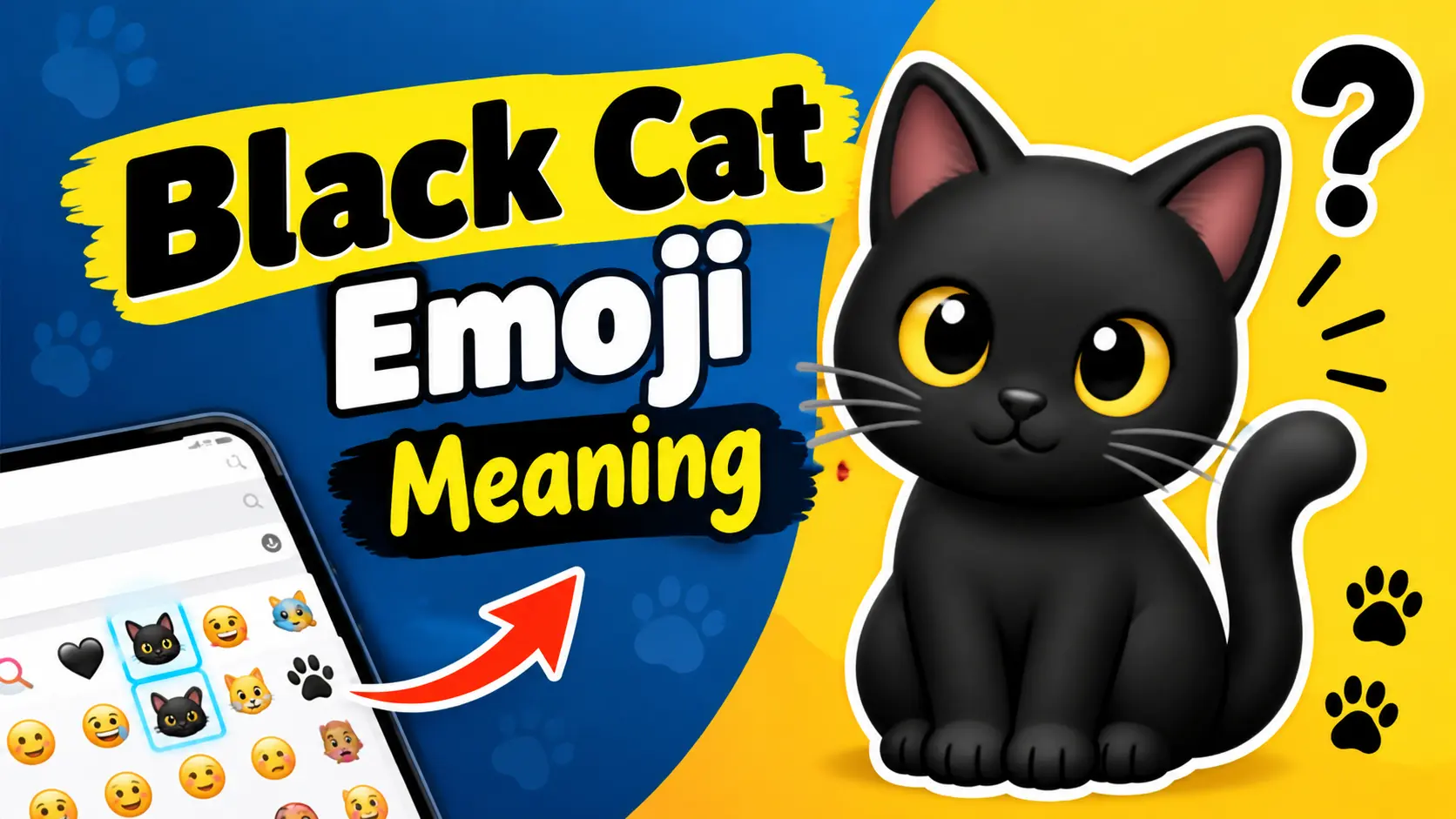 Black Cat Emoji Meaning