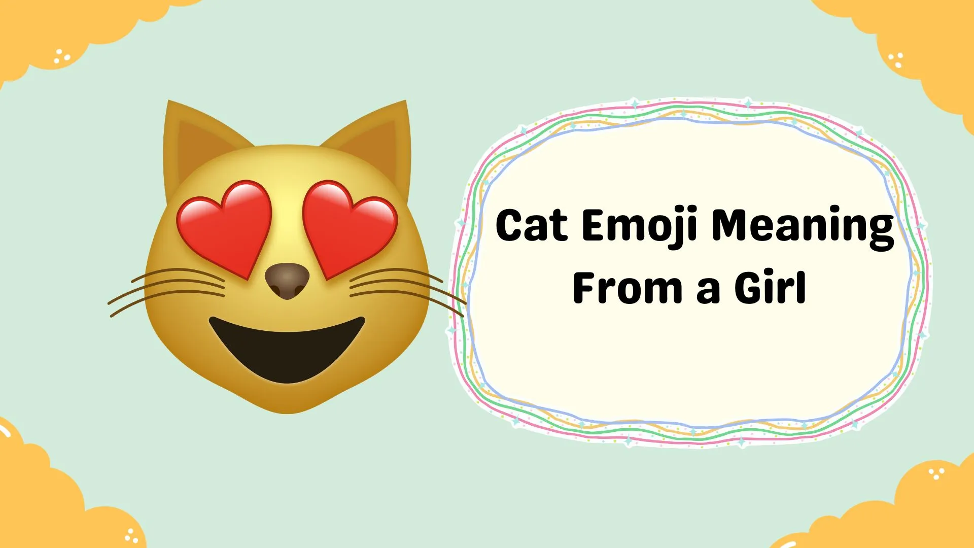 Cat Emoji Meaning From a Girl