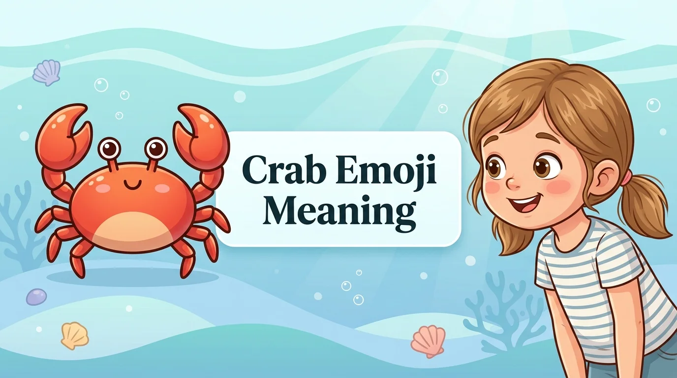 Crab Emoji Meaning  
