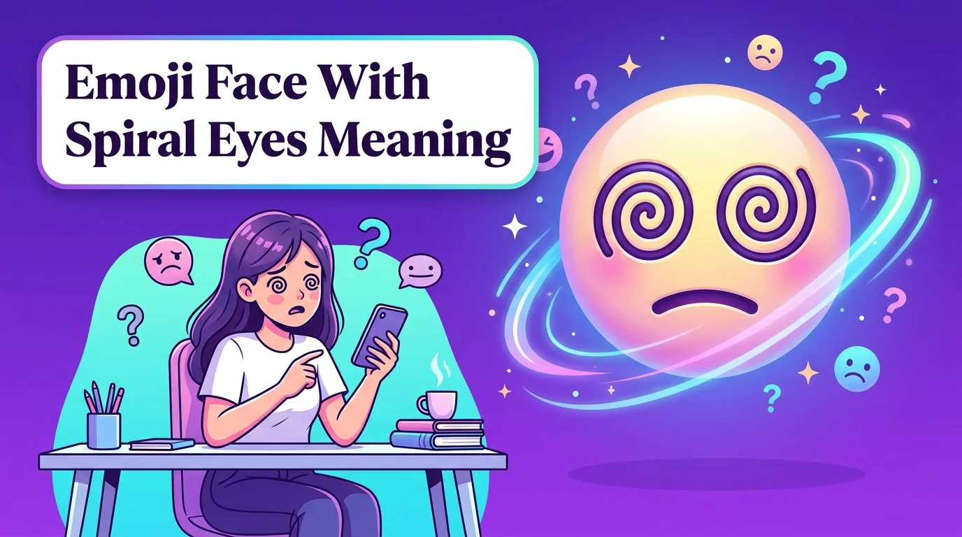 Emoji Face With Spiral Eyes Meaning 