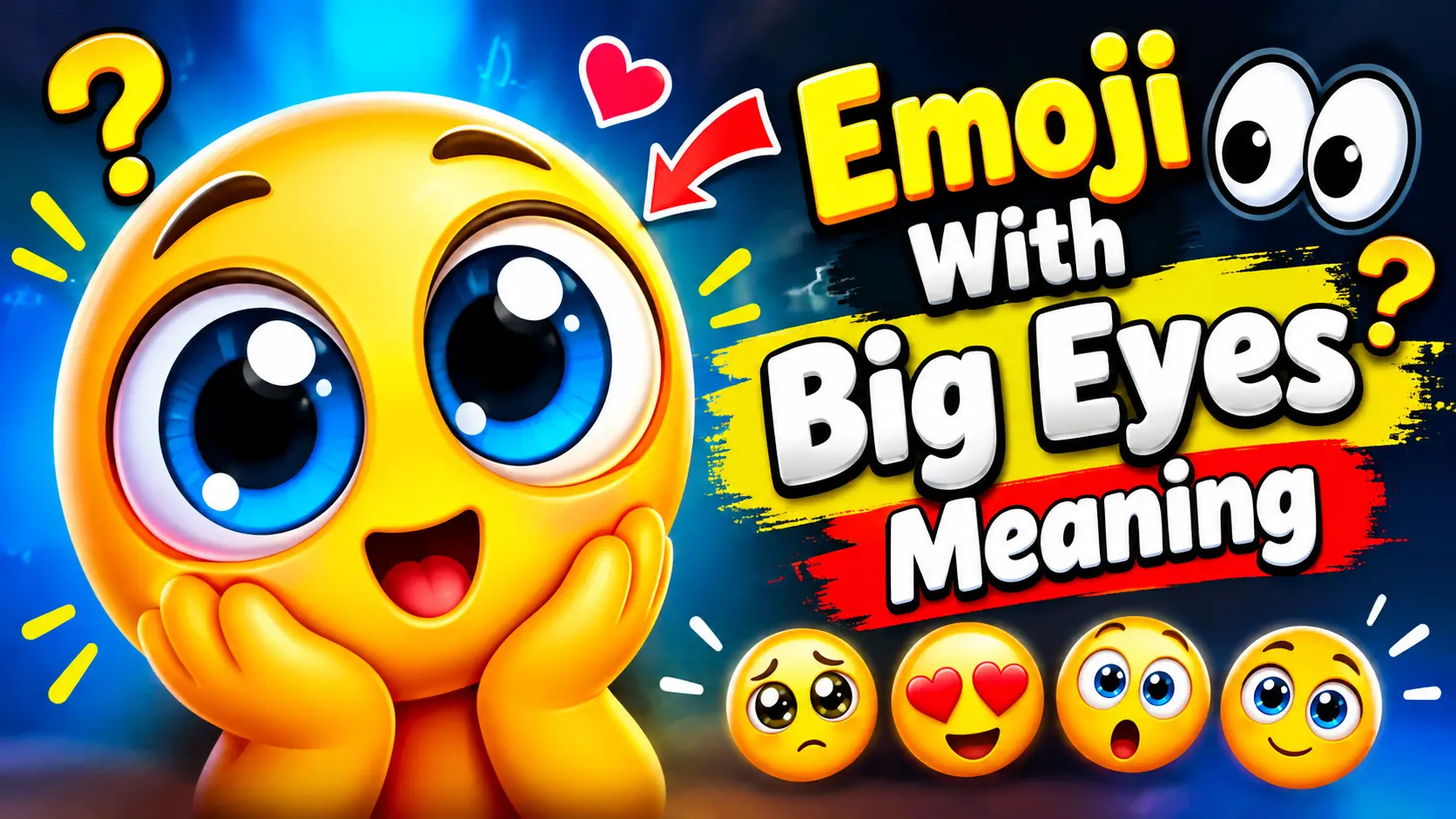 Emoji With Big Eyes Meaning