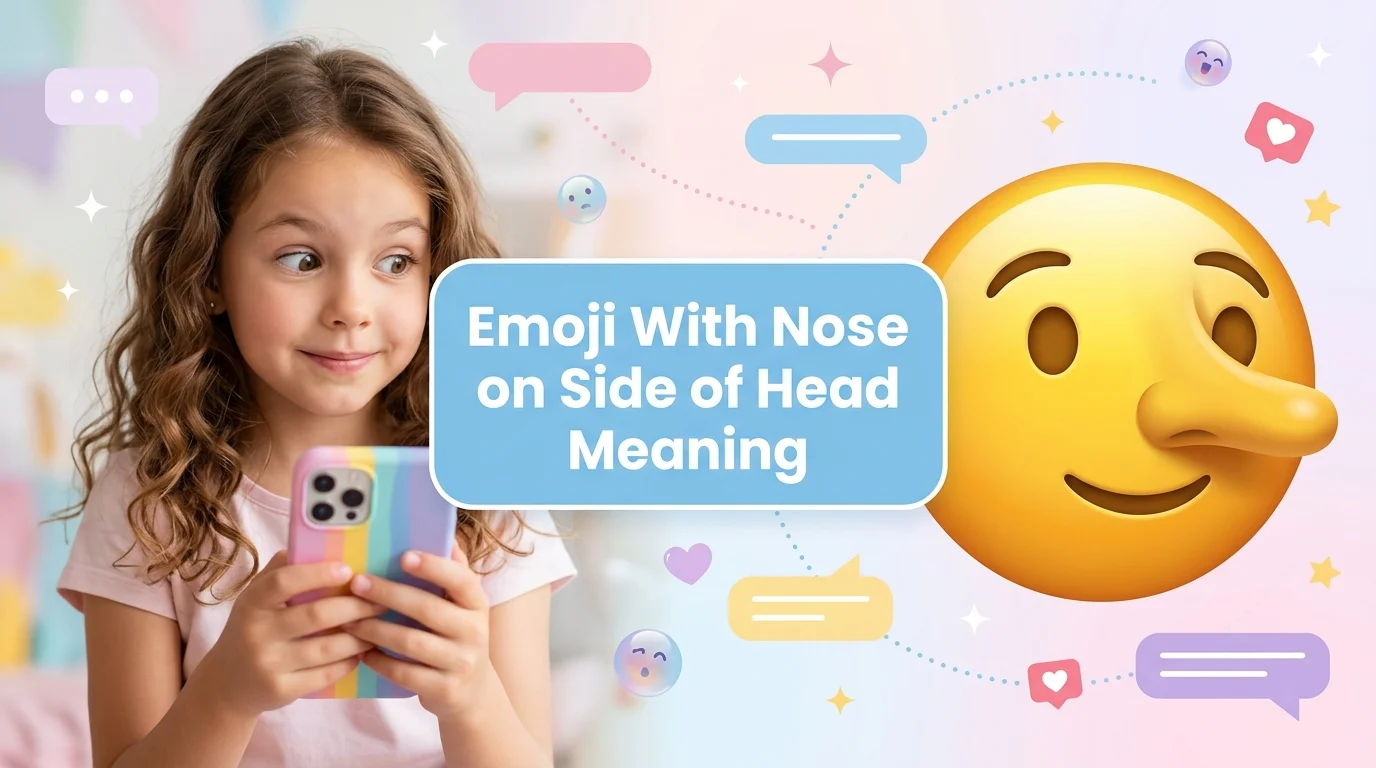 Emoji With Nose on Side of Head Meaning
