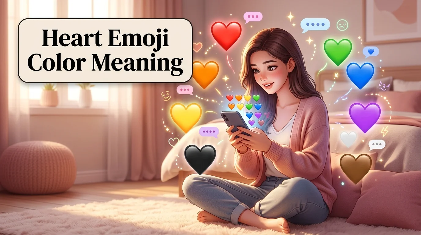 Heart Emoji Color Meaning 