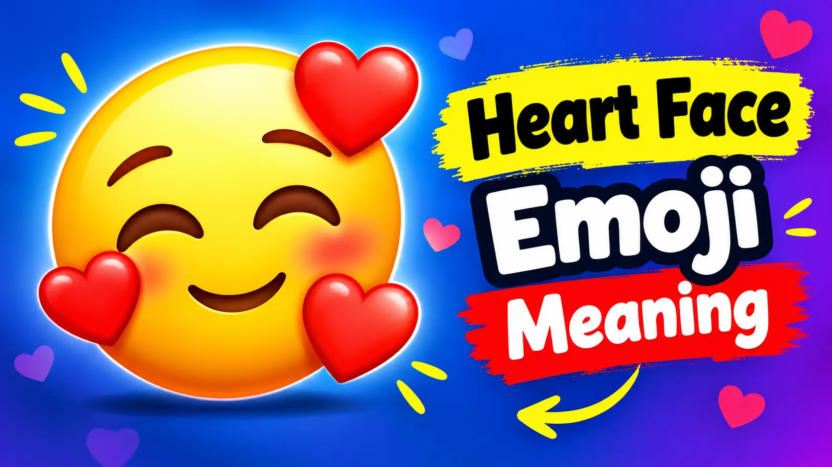 Heart Face Emoji Meaning 