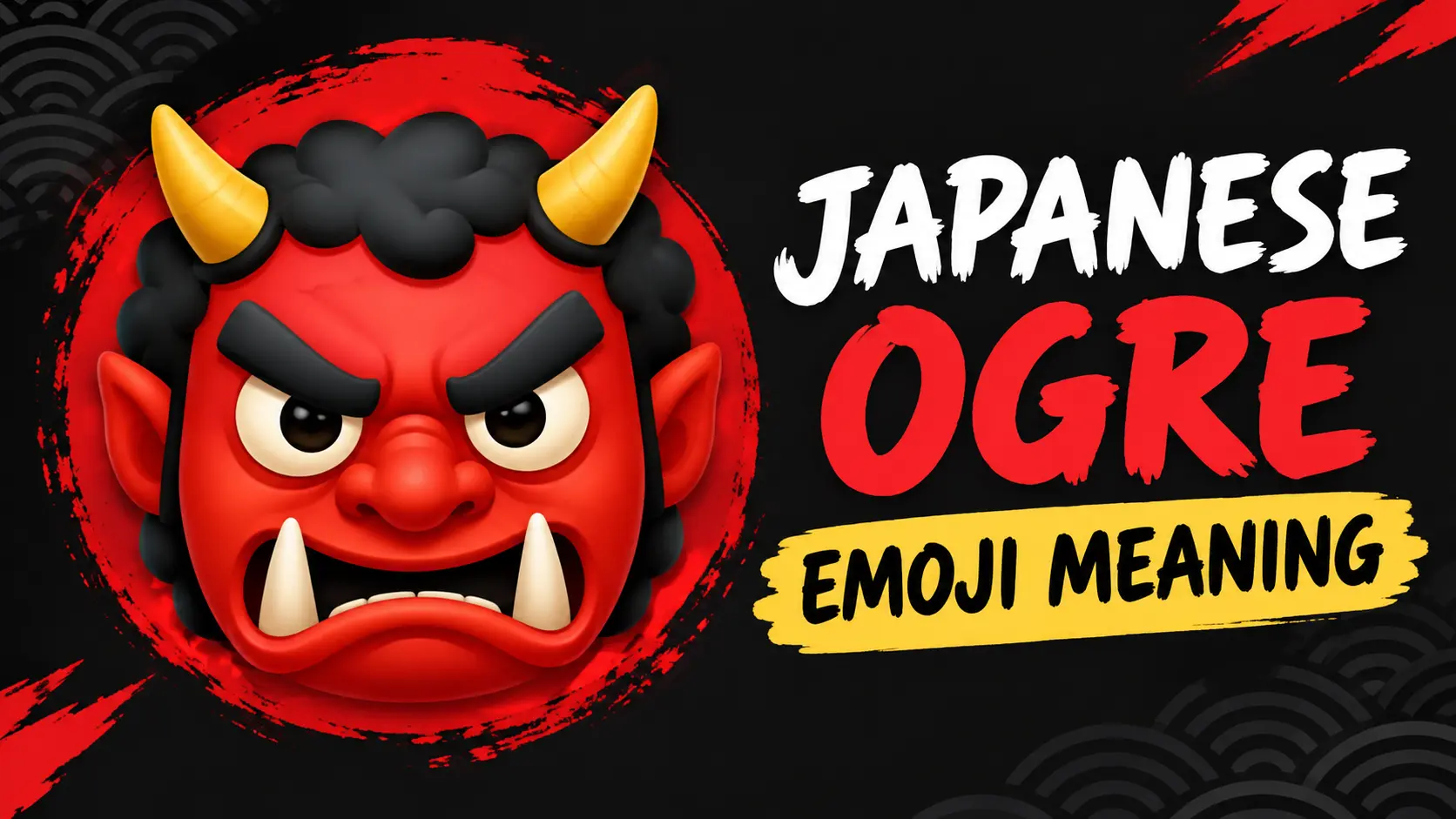 Japanese Ogre Emoji Meaning