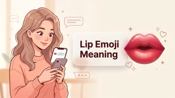 Lip Emoji Meaning  