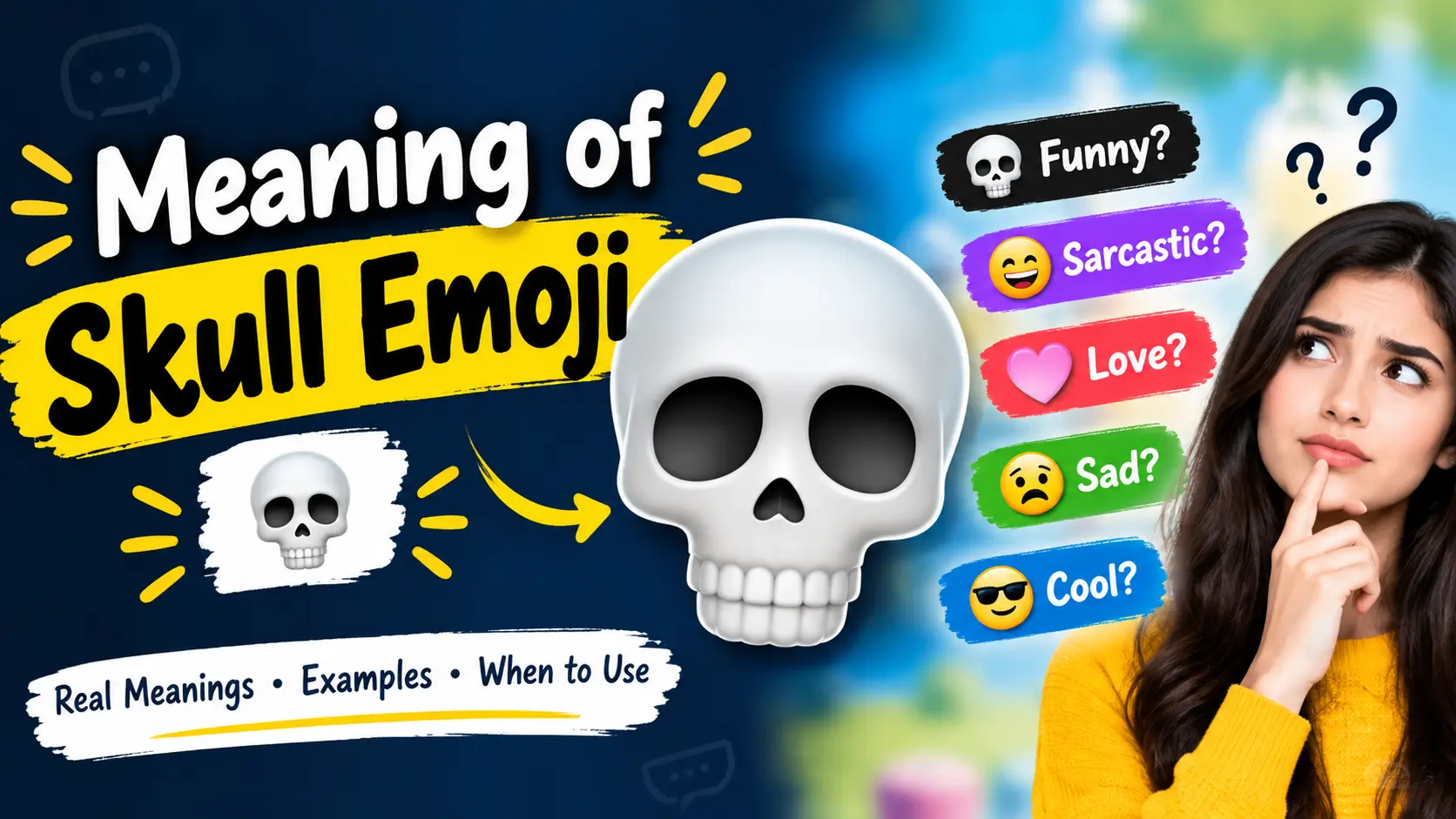 Meaning of Skull Emoji 💀 