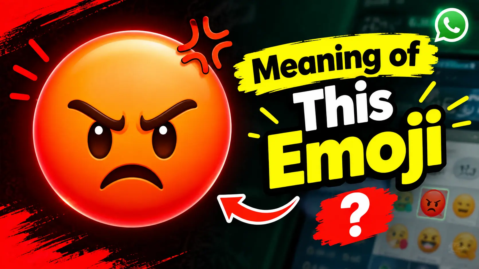 😡 Meaning of This Emoji 