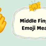 Middle Finger Emoji Mean