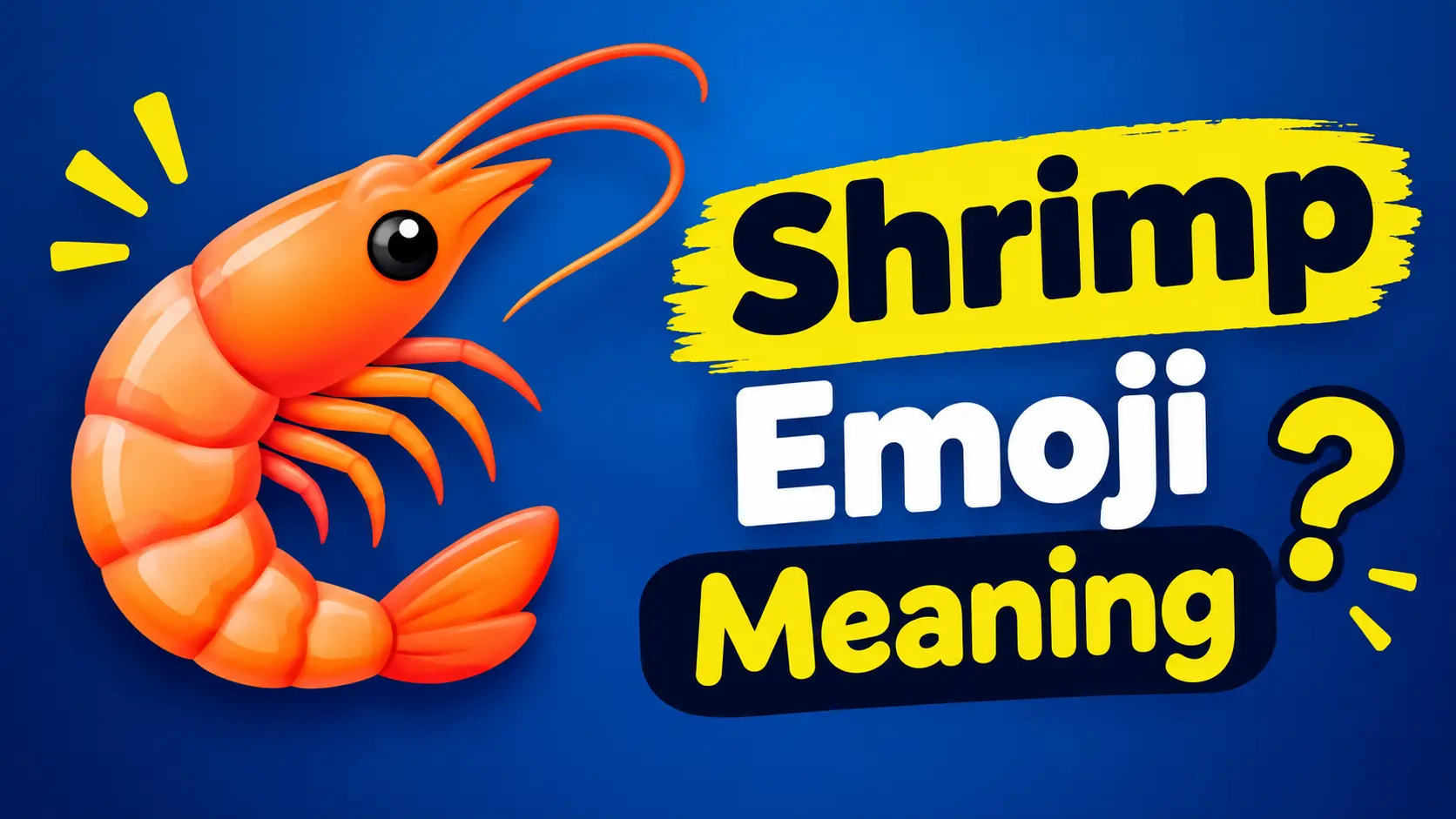 Shrimp Emoji Meaning