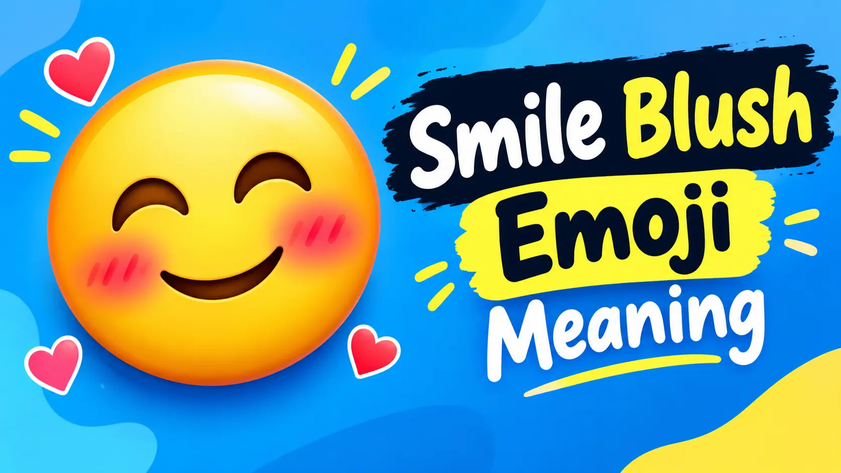 Smile Blush Emoji Meaning