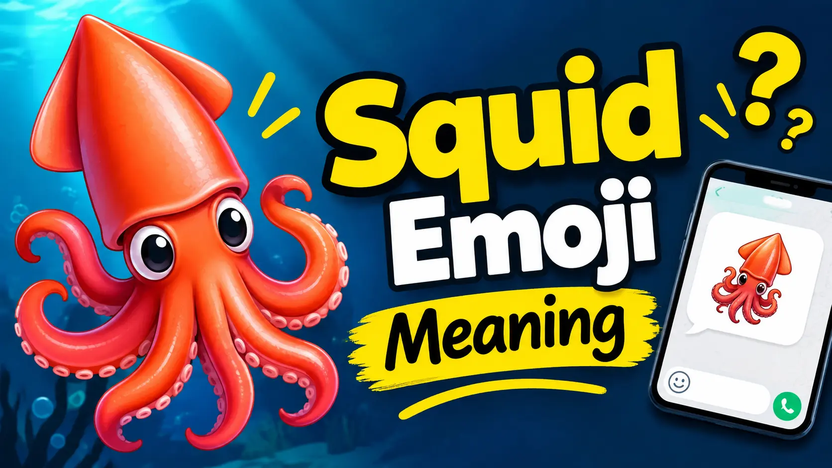 Squid Emoji Meaning