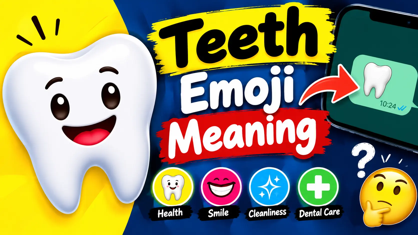 Teeth Emoji Meaning 