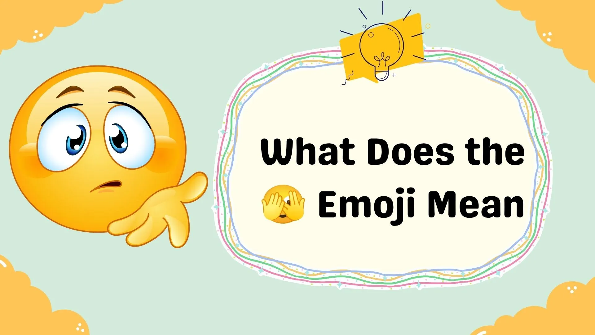 What Does the 🫣 Emoji Mean?