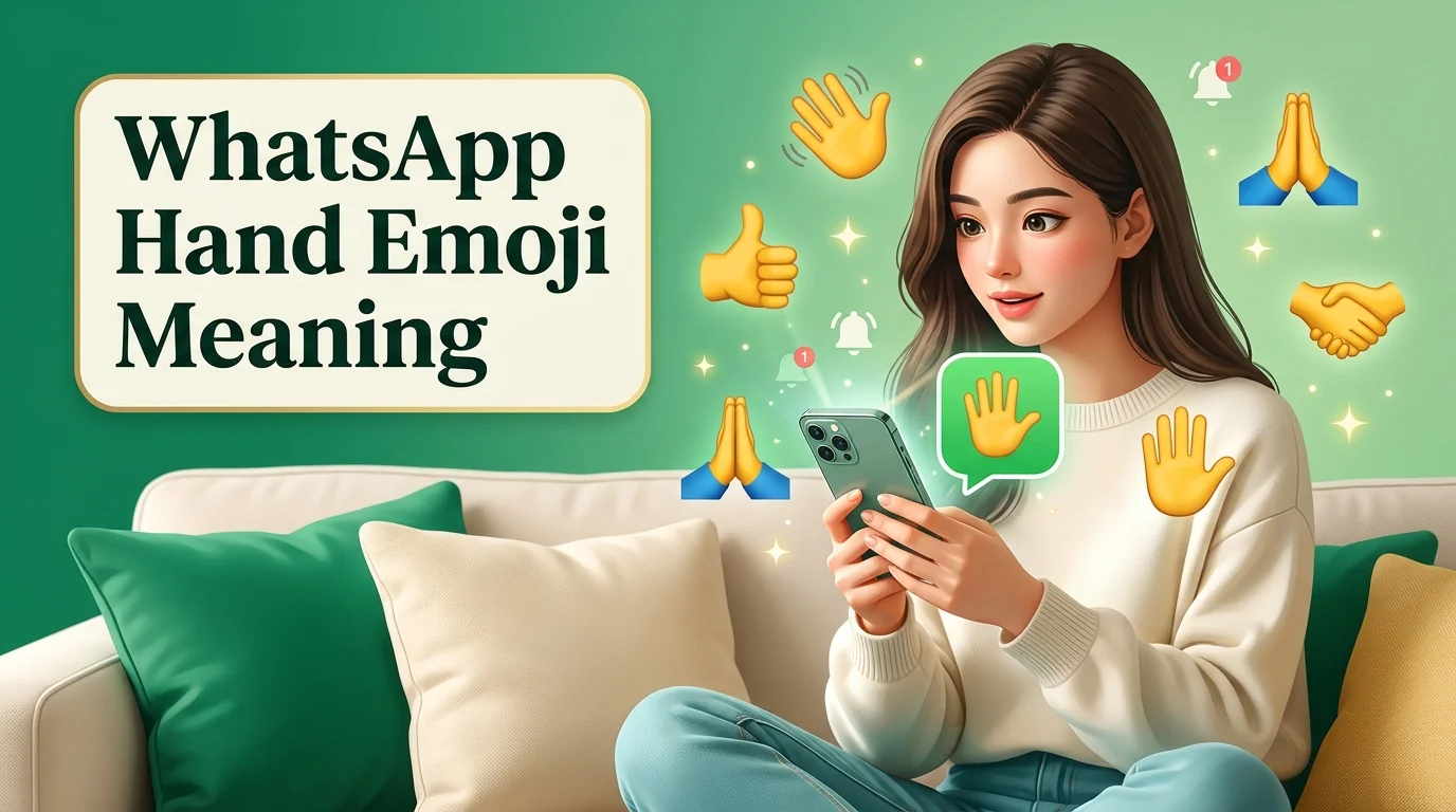 WhatsApp Hand Emoji Meaning 