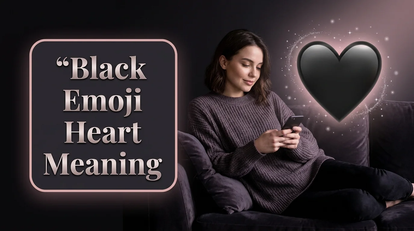 Black Emoji Heart Meaning 