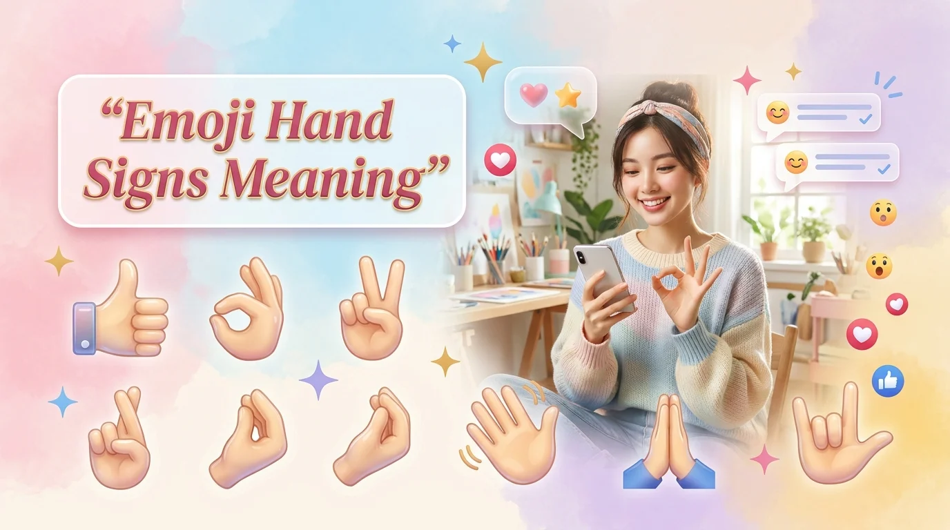 Emoji Hand Signs Meaning 